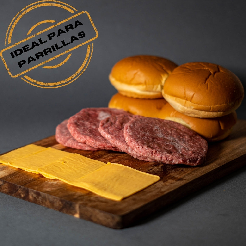 Pack Cheeseburger Tipo "Formada" 4 Unidades