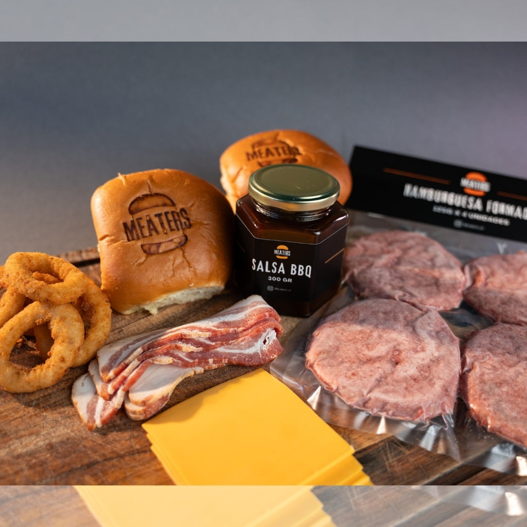 Pack Cheeseburger Texano 4 Unidades Formada