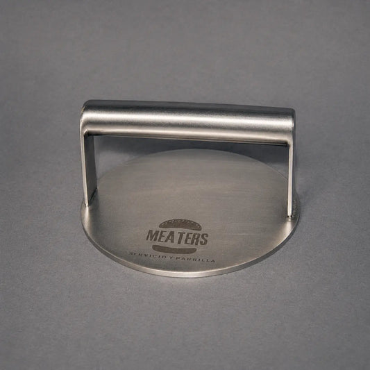 Smasher Meaters — Prensa de Acero Inoxidable para Smash Burgers