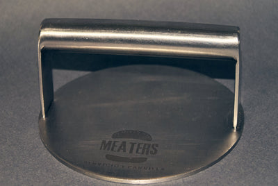 Smasher Meaters — Prensa de Acero Inoxidable para Smash Burgers