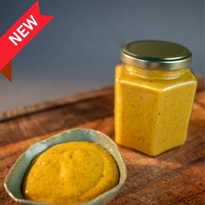 Mostaza Artesanal con Pera Caramelizada 350gr