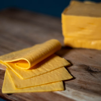 Queso cheddar laminado 4 Unidades